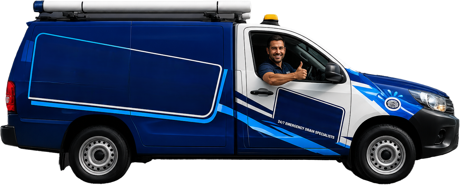 Yennora Blocked Drains service van